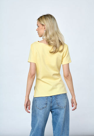 VEDA Top - Straw