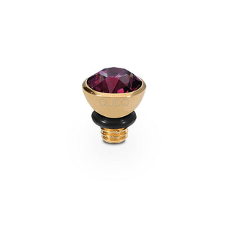 Top BOTTONE 5mm - GULD / Amethyst