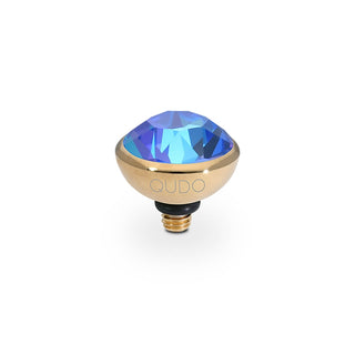Top BOTTONE 10mm - GULD / Cr. Royal Blue Delite