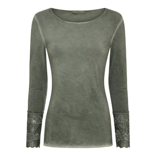 LANGÆRMET T-SHIRT - Military