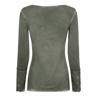 LANGÆRMET T-SHIRT - Military