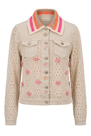 JOHANNA Cowboyjakke - Beige