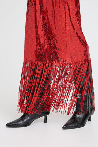 MOLLIA paillet nederdel