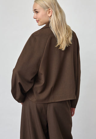 GAKI Blazer Jakke - Dark Choco
