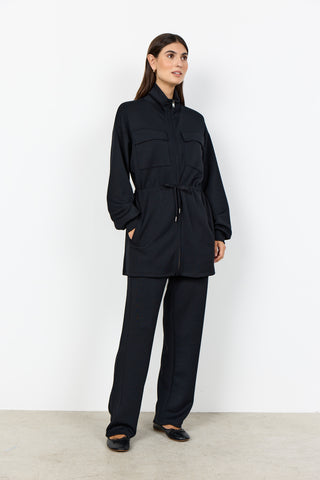 BANU 294 cardigan i Black