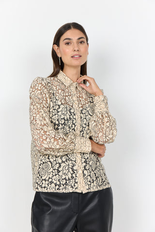 Feminin NILLA blondeskjorte