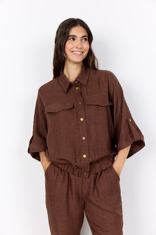 CHARISSA 1 Bomber jakke - Rocky Brown
