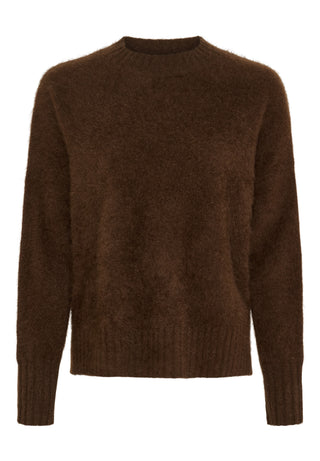 EMILIA YAK PULLOVER - Brown