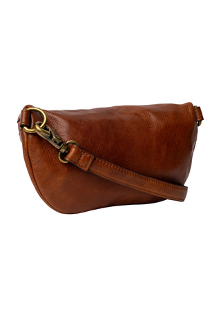 Gisela Urban Crossbody - Walnut / Brass