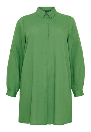 Lang VISKOSE SKJORTE - Mint Green