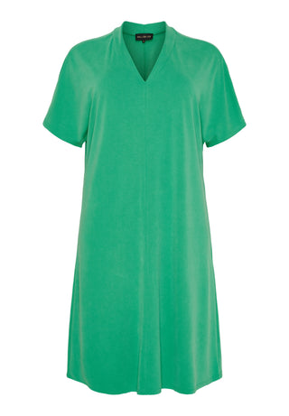 Loose BATWING Kjole - Green