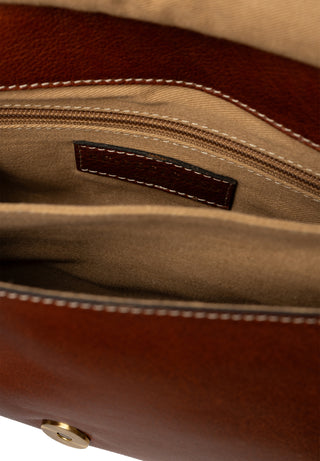 MILLI SMALL crossbody taske i Cognac