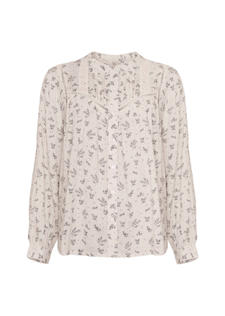 ASIS skjortebluse - Black combi