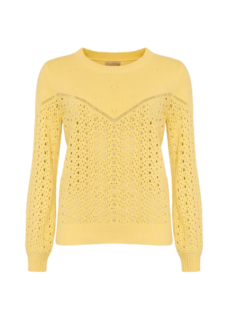 ASTRID strik bluse - Yellov