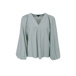 LUISA raglan bluse - Lt. Green