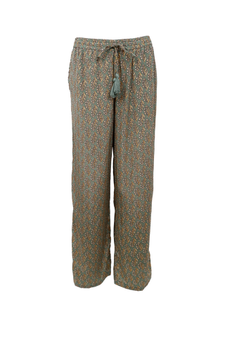 LUNA Straight bukser - Olive Mist