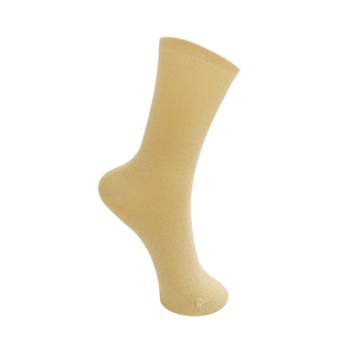 Lurex glitter strømpe - Citron