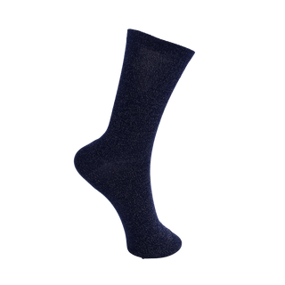 Lurex glitter strømpe - Navy