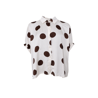 MABEL bluse i off white