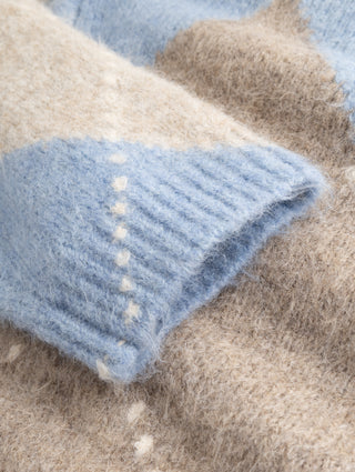 LAI KNIT sweater - Sky Blue Mix