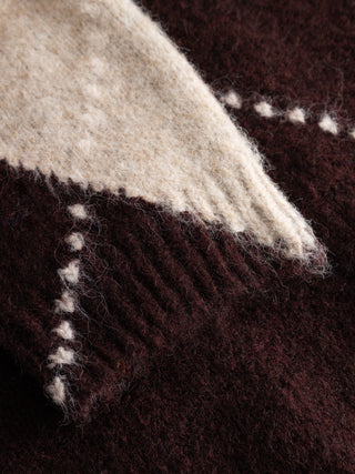LAI KNIT sweater - Wine Mix