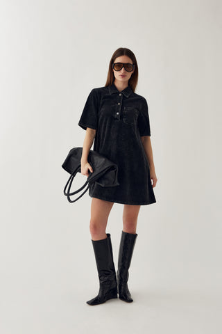 N-JOZIE DRESS - Black Wash