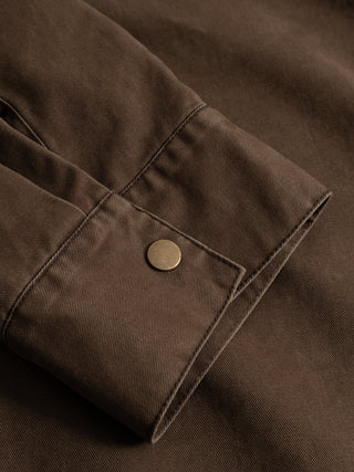 MARTHENA Shirt - Cocoa Brown