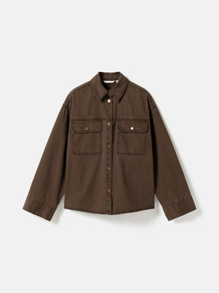 MARTHENA Shirt - Cocoa Brown
