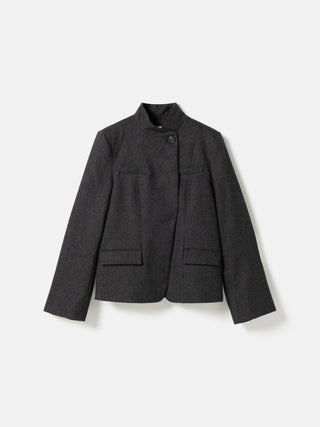 MONIQUE Blazer - Dark Grey Melange