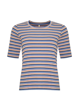 SILJE bluse - Blue Combi